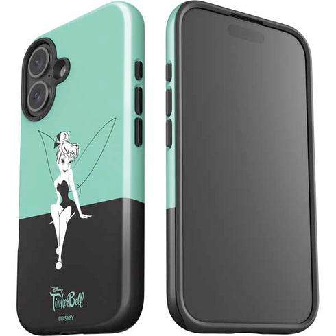 Disney Tinker Bell Color Block iPhone 16 Plus Impact Case
